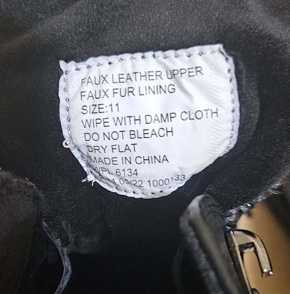 MUK LUKS Hiker Denali/Women's/Ankle Boots/black/urban hiking/lace-up/size 11 - Picture 8 of 13